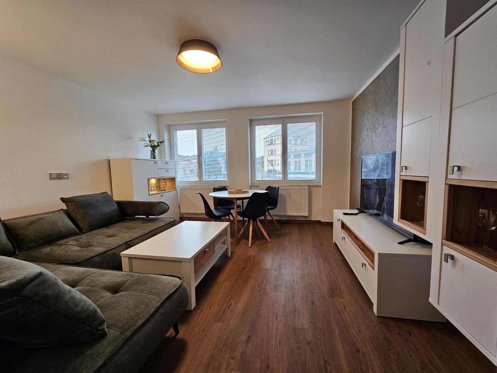 Ferienwohnung Apartman U Labe Nymburk Exterior foto